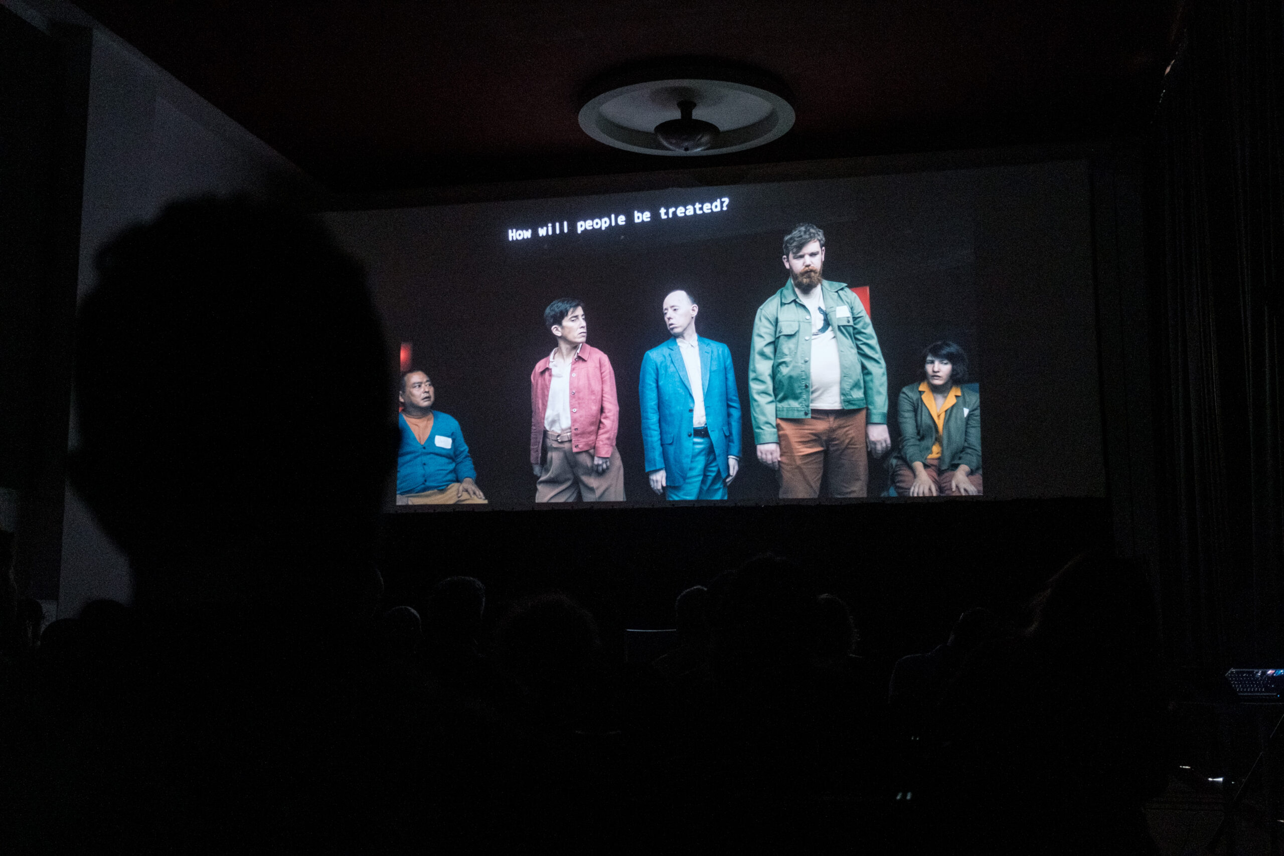 Sul grande schermo una scena del film SHADOW