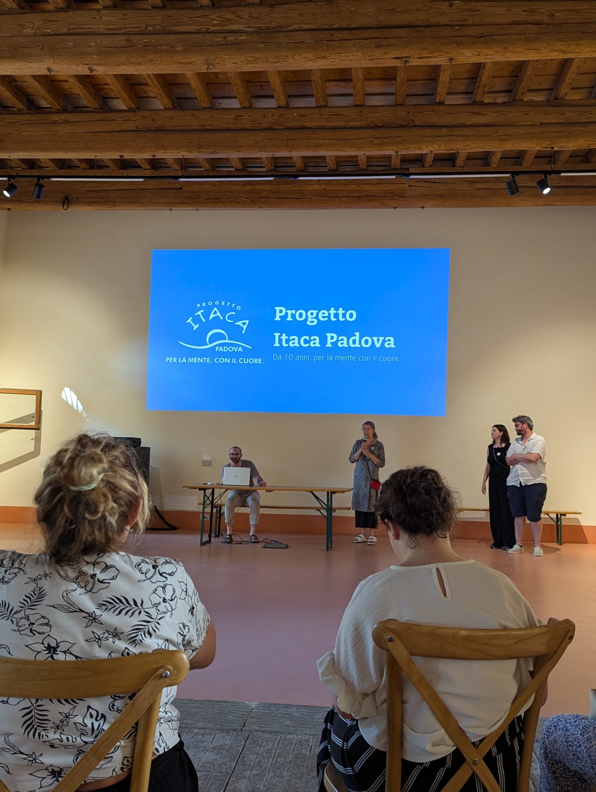 La presentazione pubblica di progetto Itaca Padova.